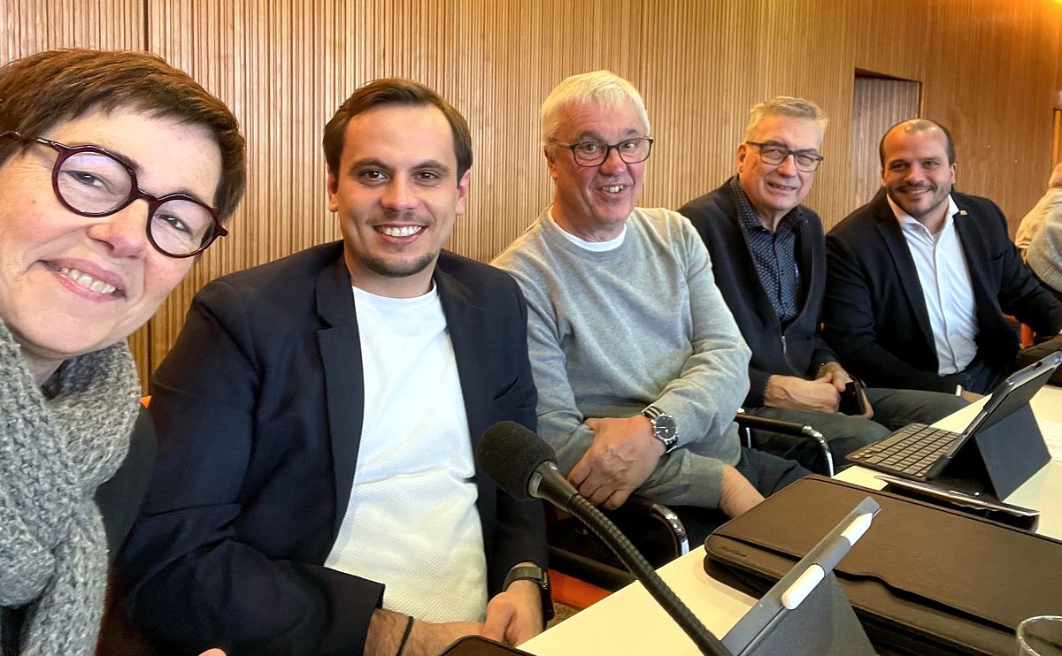 Dr. Andrea Schröder-Ritzrau, Pascal Wasow, Thomas Zachler, Guntram Zimmermann, Jan-Peter Röderer